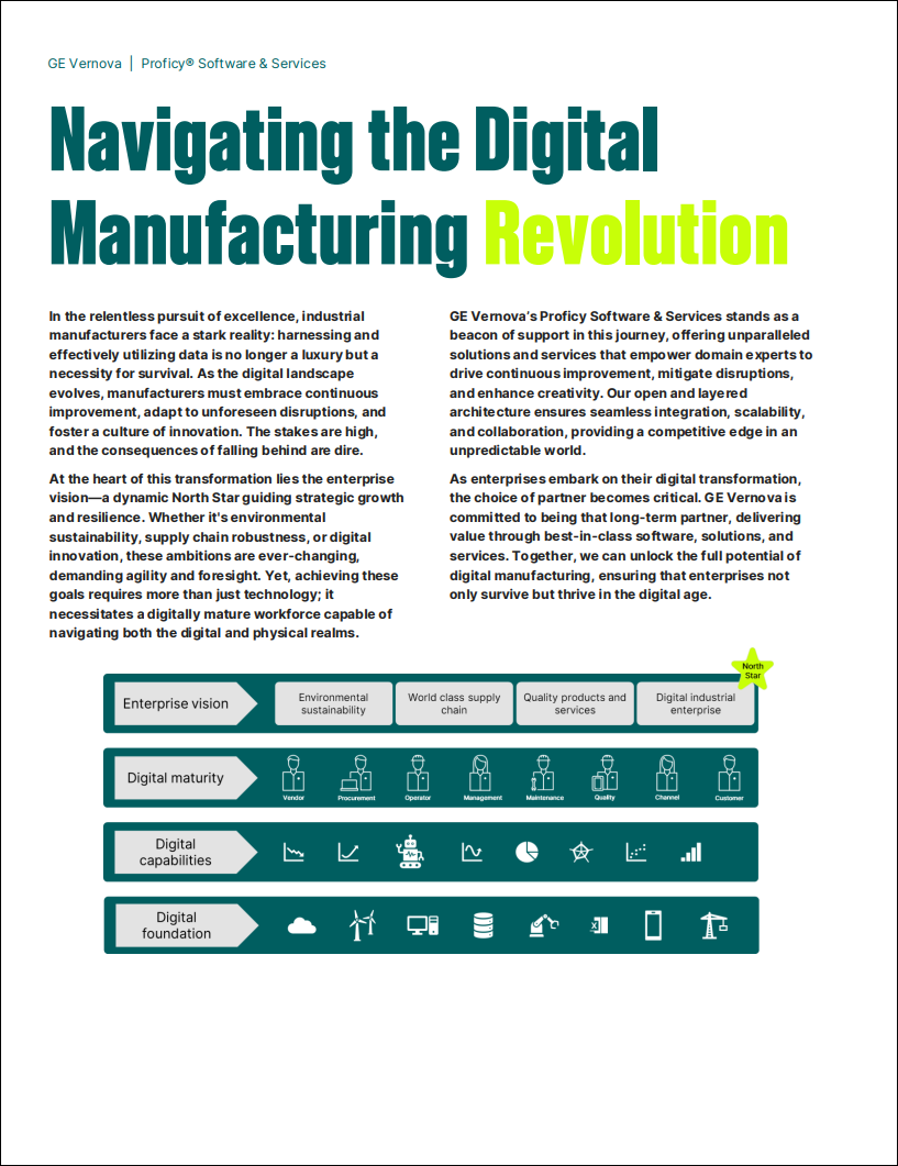 Navigating the Digital Manufacturing Revolution
