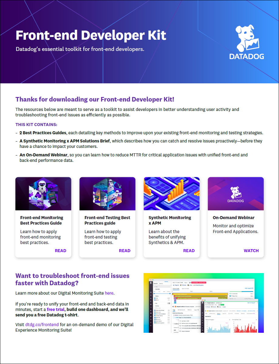 Front-end Developer Kit