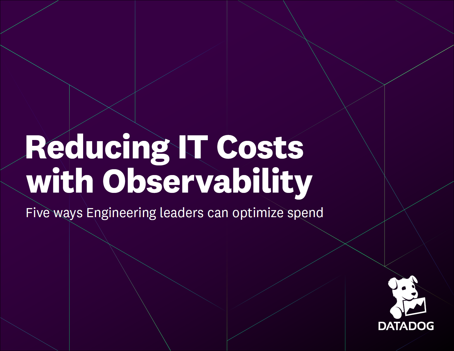 Reducing IT Costs with Observability