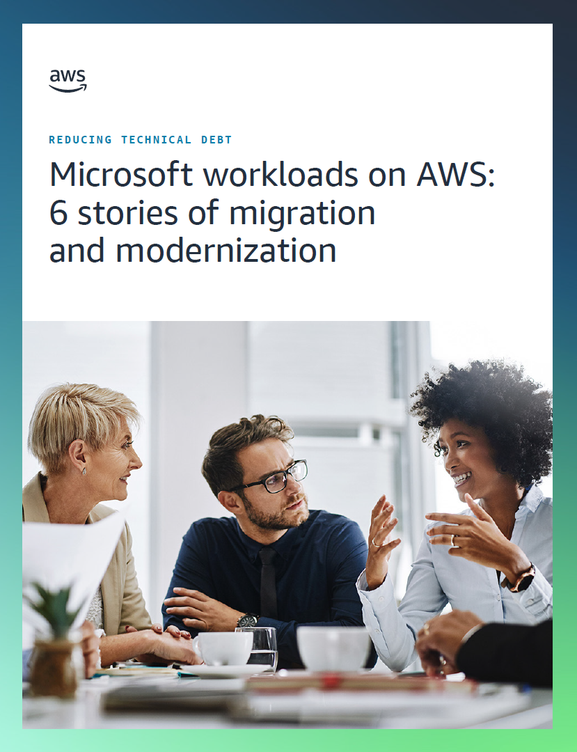 Microsoft workloads on AWS 6 stories of migrattion