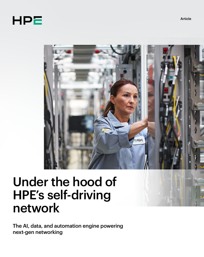 Under the hood of HPE’s self-driving network